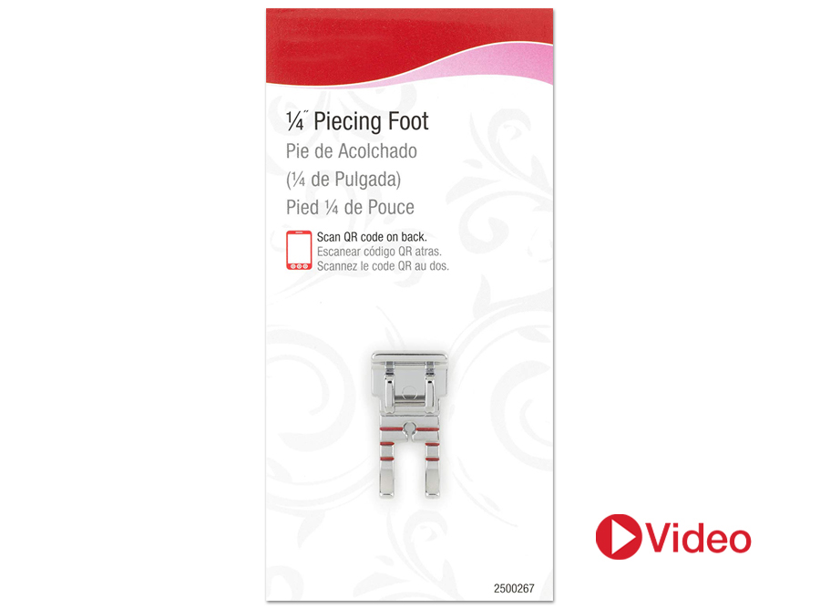 Quarter Inch Piecing Presser Foot