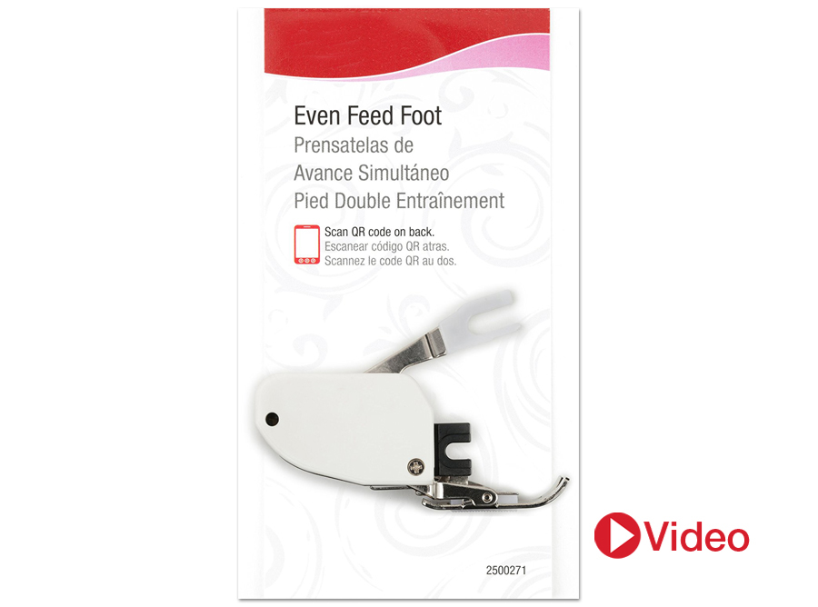 Even Feed / Walking Presser Foot - Fork