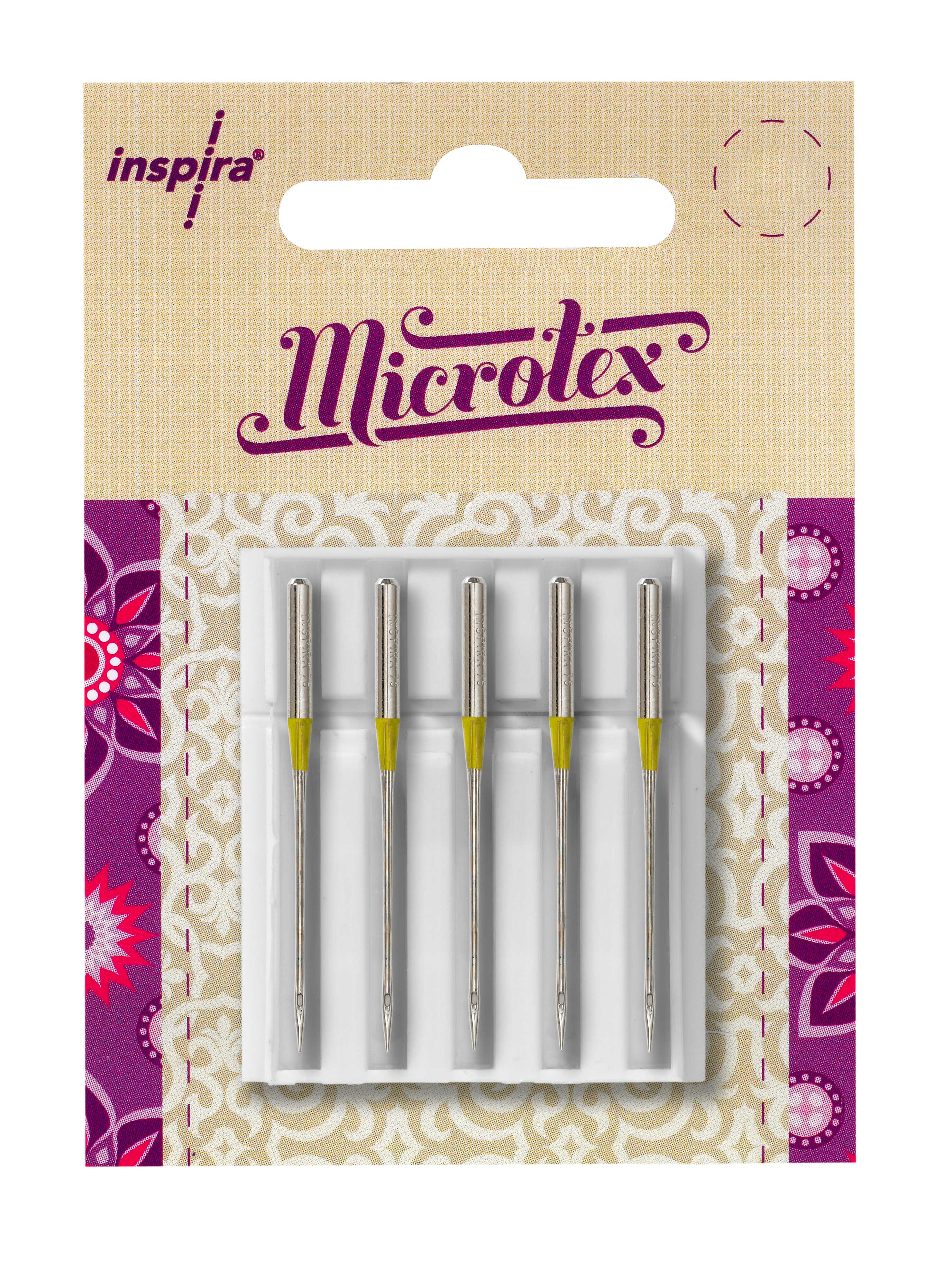 Microtex Needles Size 80 - 5 Pack