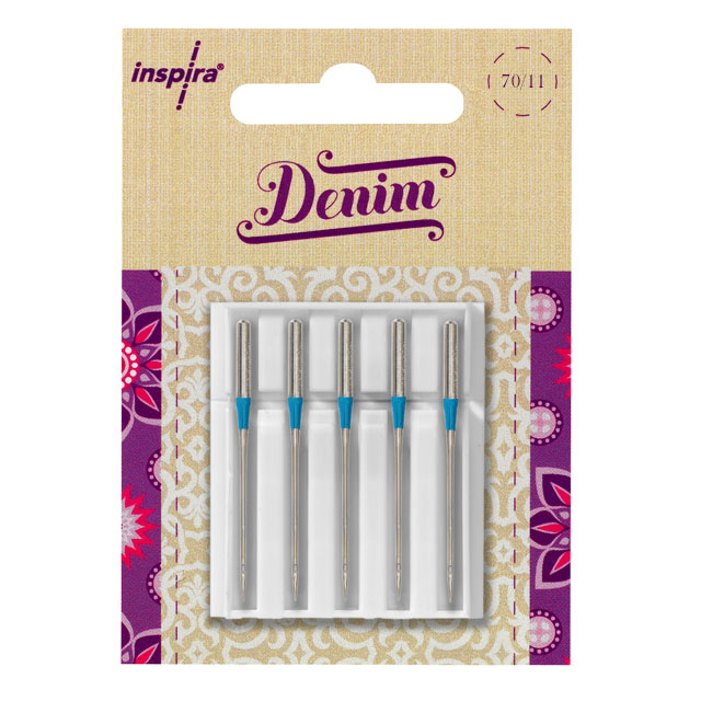 INSPIRA® Denim Needles Size 70 - 5 Pack