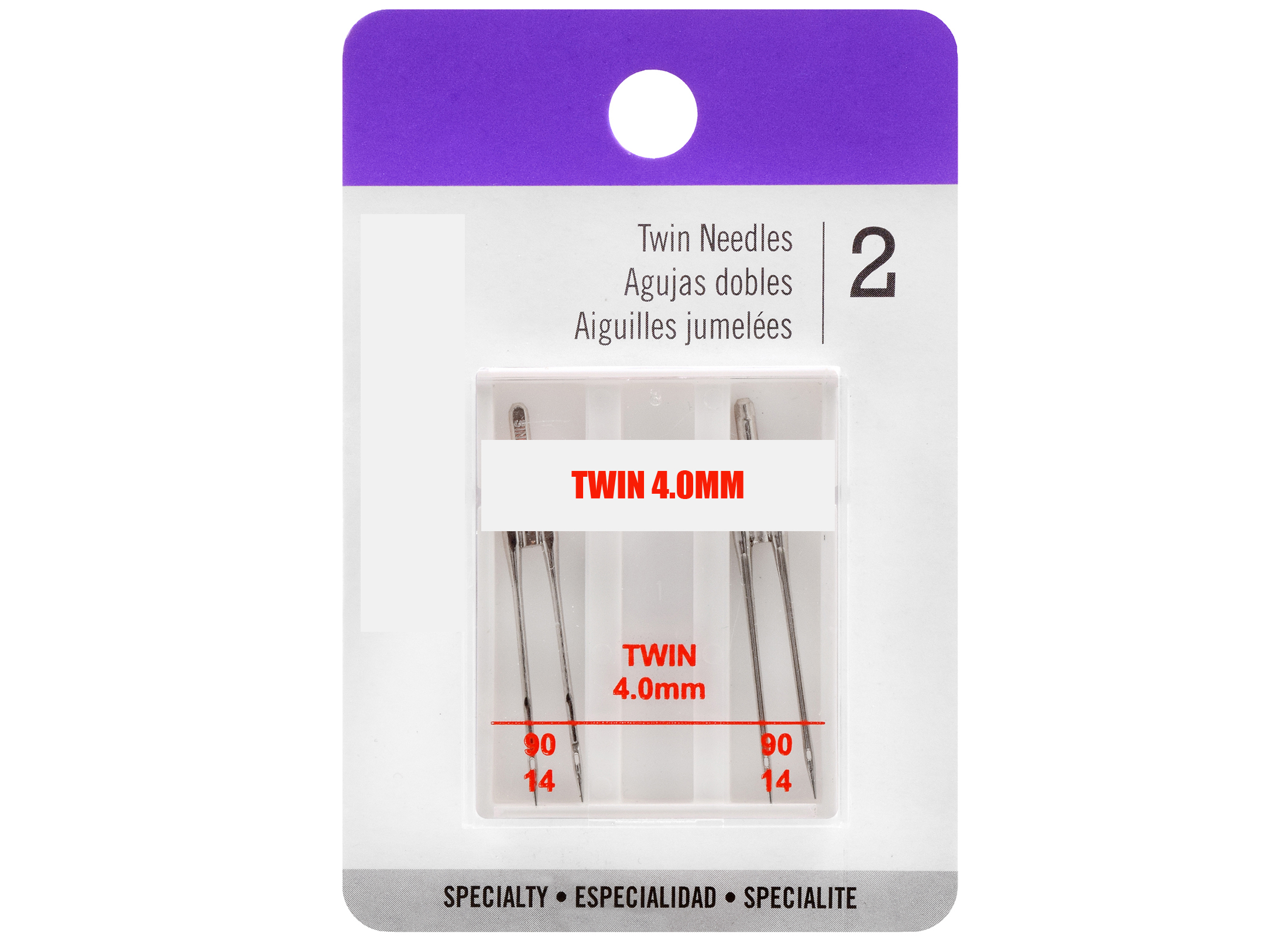 4mm Twin Needles
